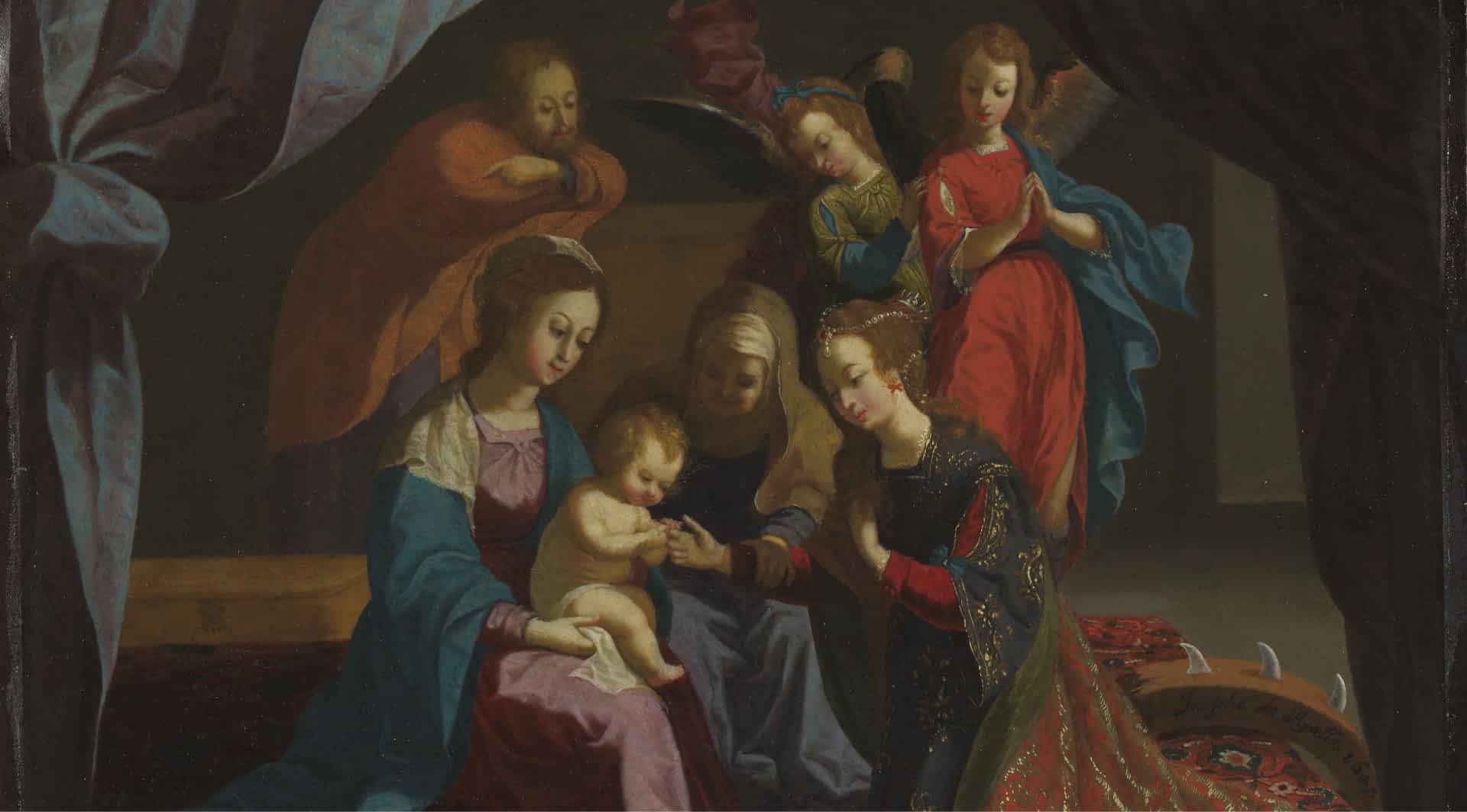 The Mystic Marriage of Saint Catharine
